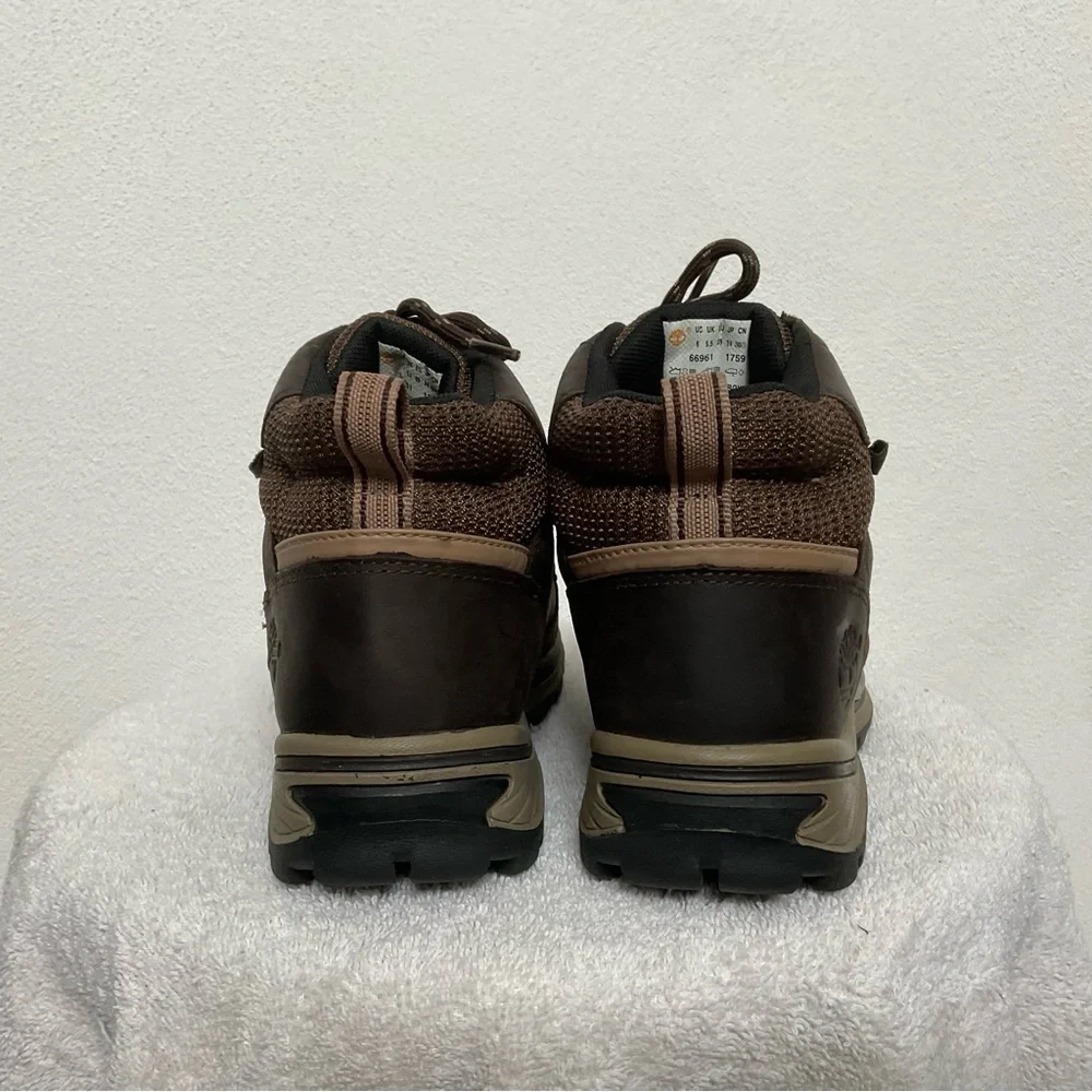 Timberland White Ledge Kid's Waterproof Hiking Lace Up Boots Size 6 Boys